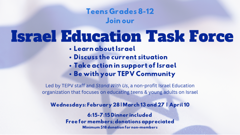 Banner Image for Teen Israel Education Task Force